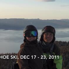 Tahoe Ski, Dec 17 - 23, 2011