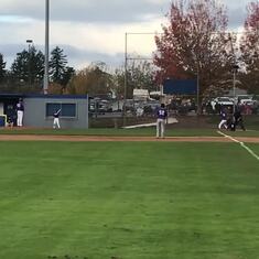 Fall ball with Portland Baseball club. Had to film from faraway … COVID